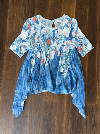 Marken Bluse Kurzarm Gr. XS