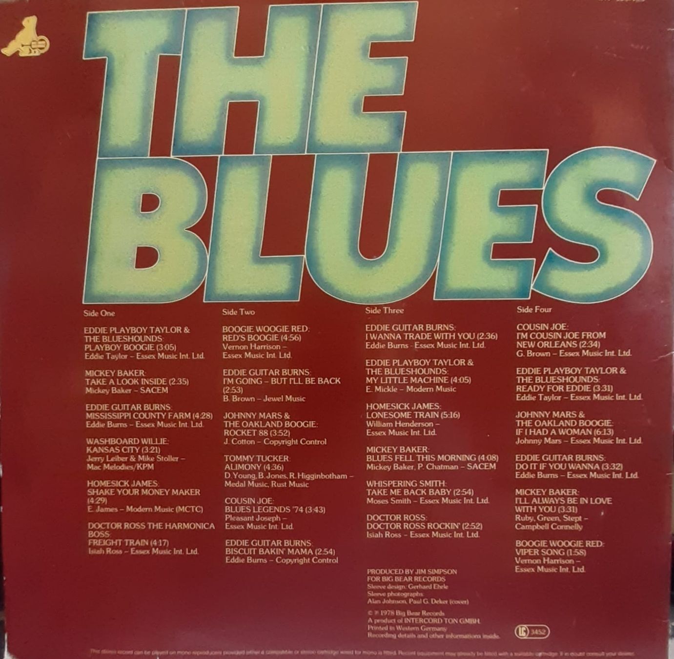 Schallplatten: The Blues Vol 3 +6 2 Doppel LP – Gebraucht aus Frick von kyb_yq8h 3
