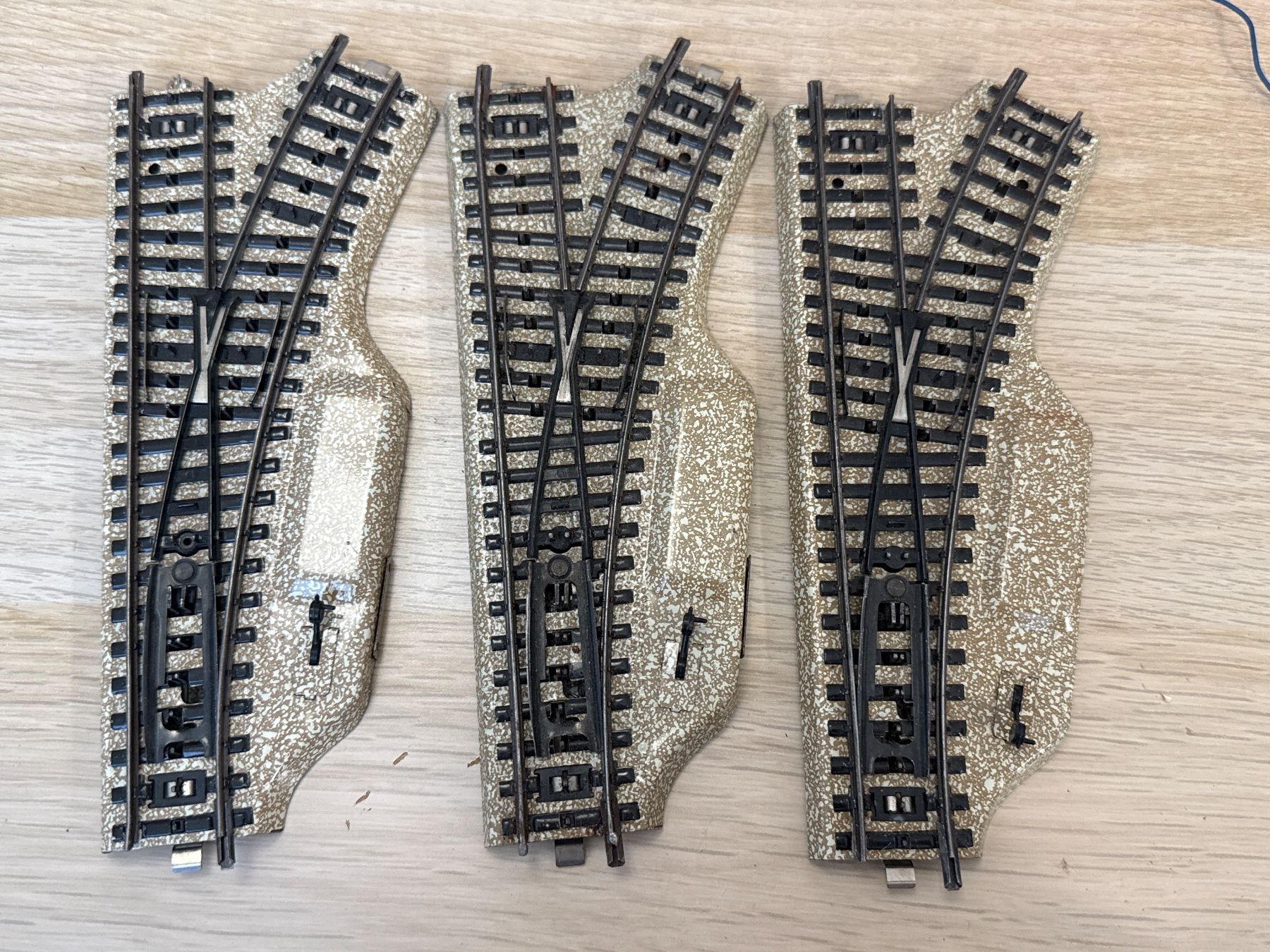 Märklin Modellini di ferrovie: Märklin 3x  5123 weiche M H0 – Usato da St-Aubin-Sauges venduto da tantome