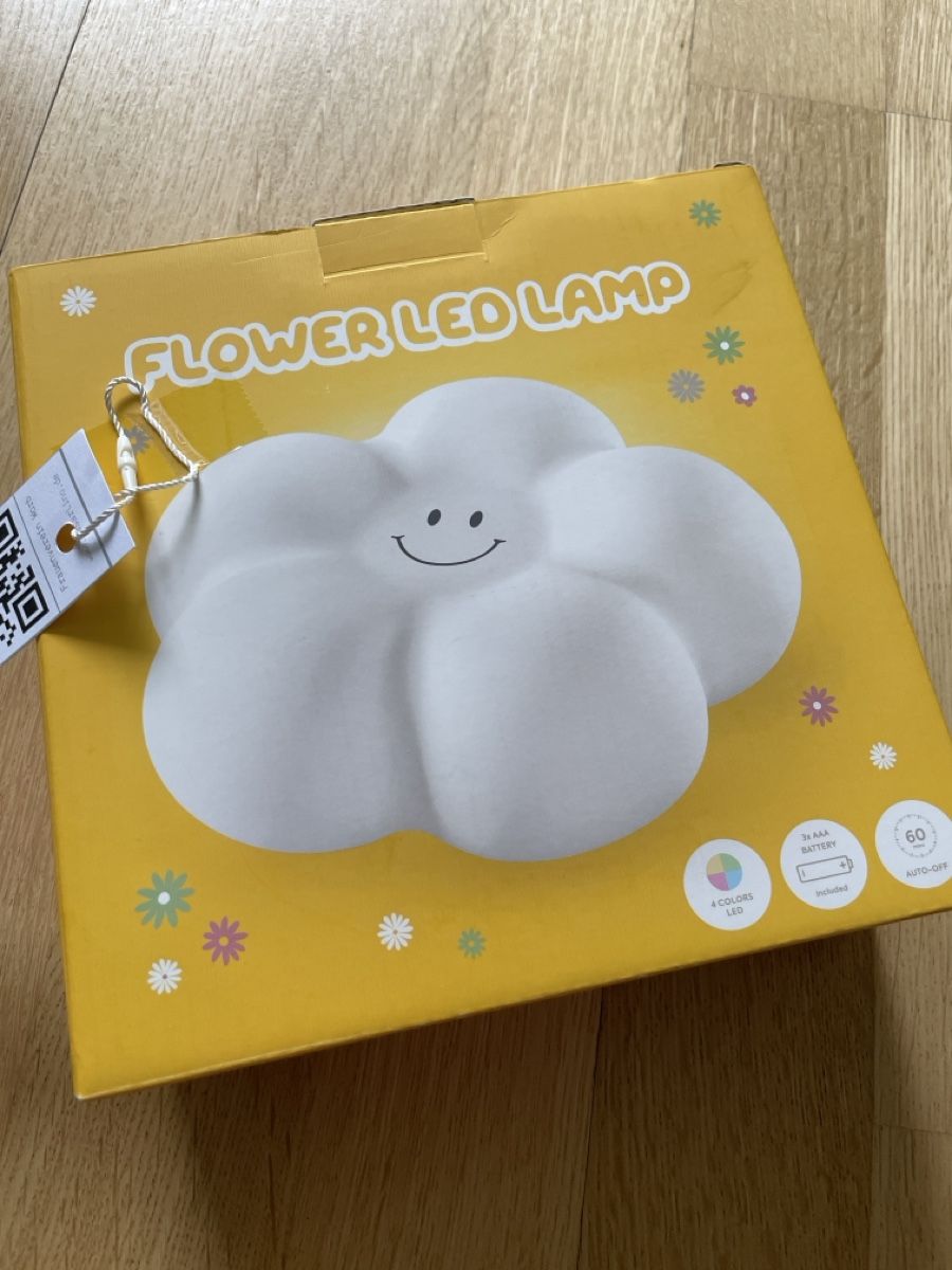 Lampade: Flower LED Lampe, neu, sanftes Licht, 4 Farben – Nuovo e nell'imballaggio originale da Rüfenacht BE venduto da Edinas_shop