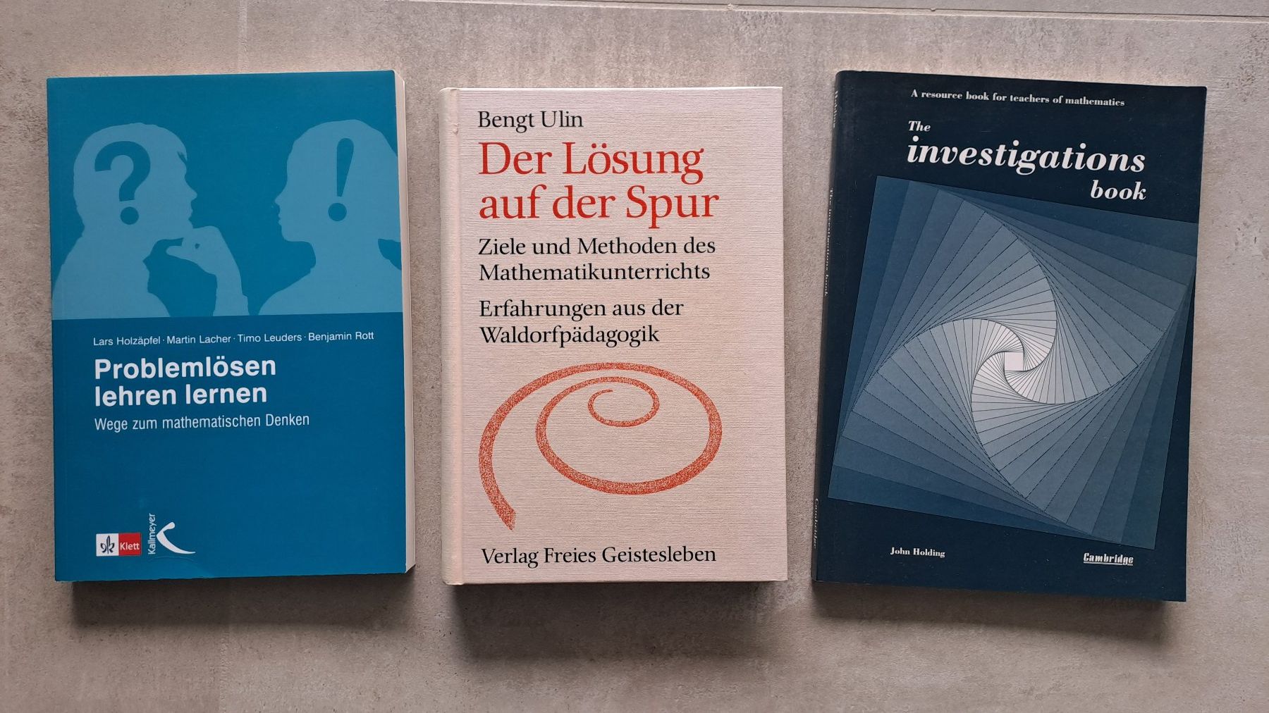 Libri: Mathematik Pädagogik Didaktik - 3 Bücher – Usato da Caslano venduto da Welaberg