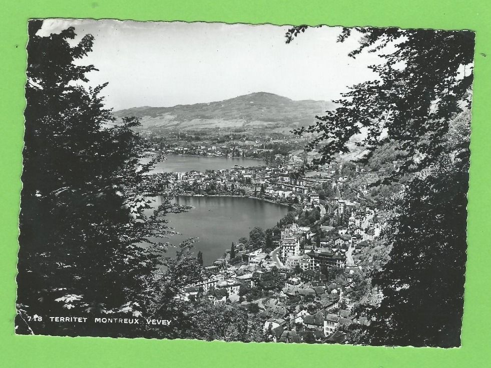 Cartoline postali: Territet Montrex Vevey – Usato da Zürich venduto da t24_de
