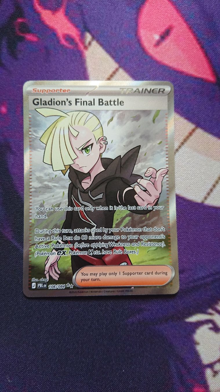 Pokémon Carte collezionabili: Gladion's Final Battle PBL 108 EN – Nuovo (secondo la descrizione) da Chur venduto da FreakofRarity