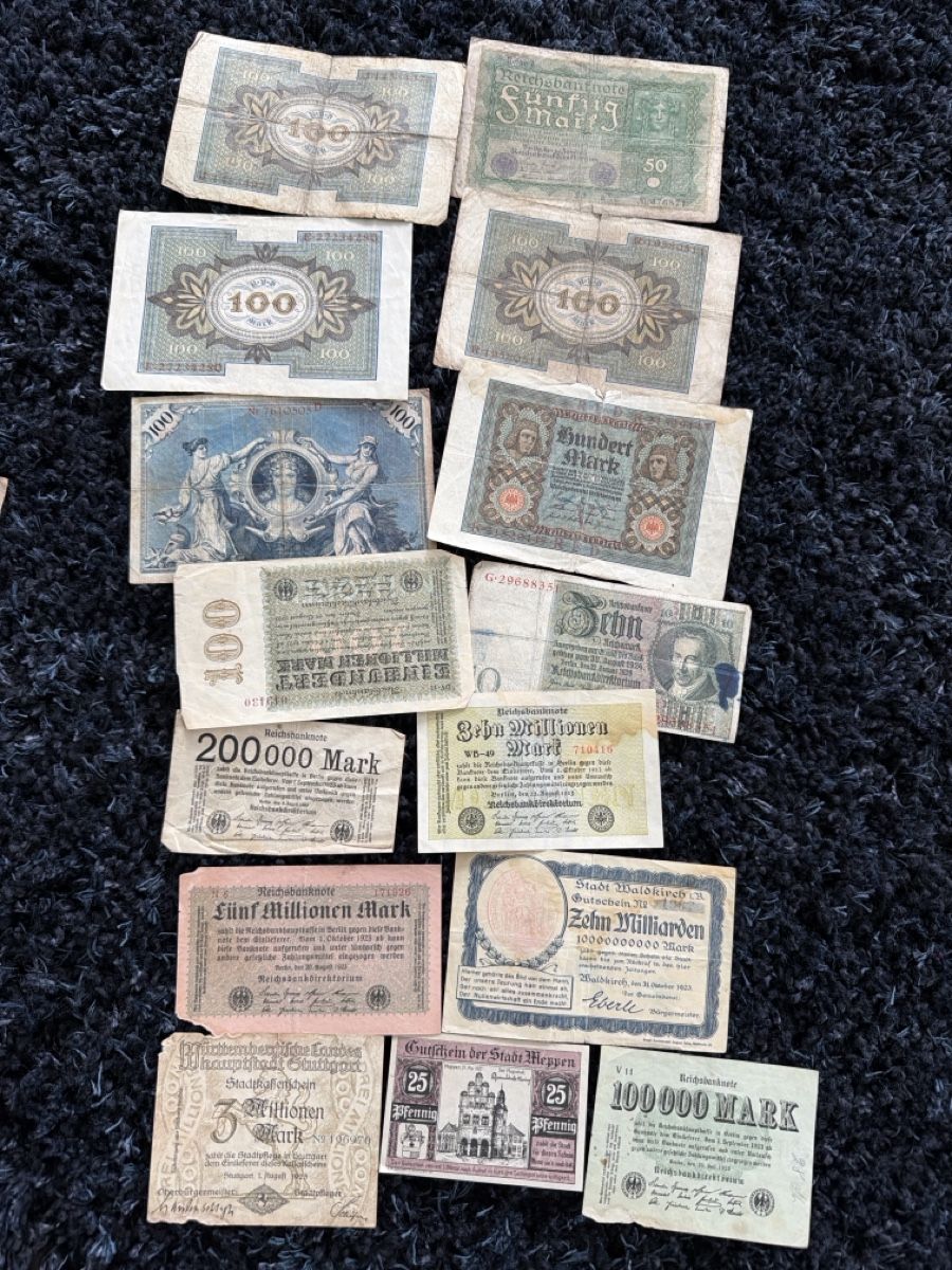 Banknoten: Reichsbanknote – Gebraucht aus Hittnau von Pat_yl7f