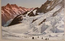 EISMEER   Blick  -  Jungfraubahn  - 1915