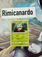 7/25 Rowlet Pokemon McDonalds 2021 25th Anniversary neu