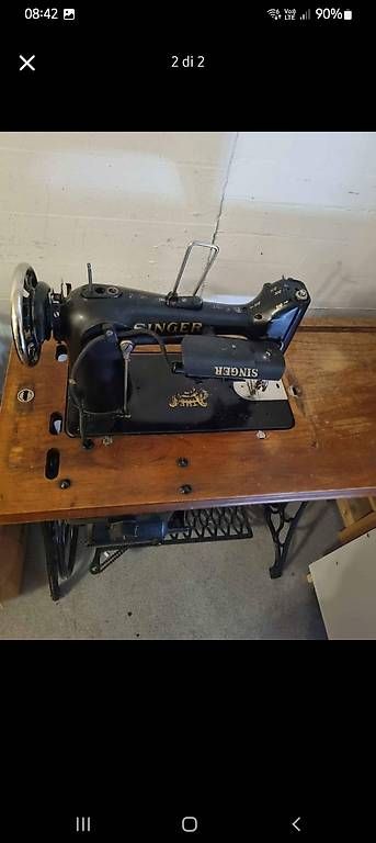 Macchine da cucire: Nähmaschine Singer – Usato da Bassersdorf venduto da ros_mn7q