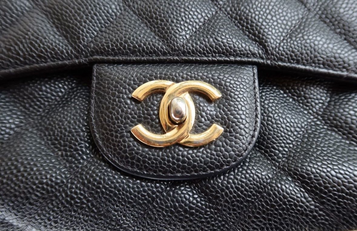 Chanel Sacs femmes: Chanel Jumbo Single Flap Caviar GHA – D'occasion à Zuzwil SG par Seache 7