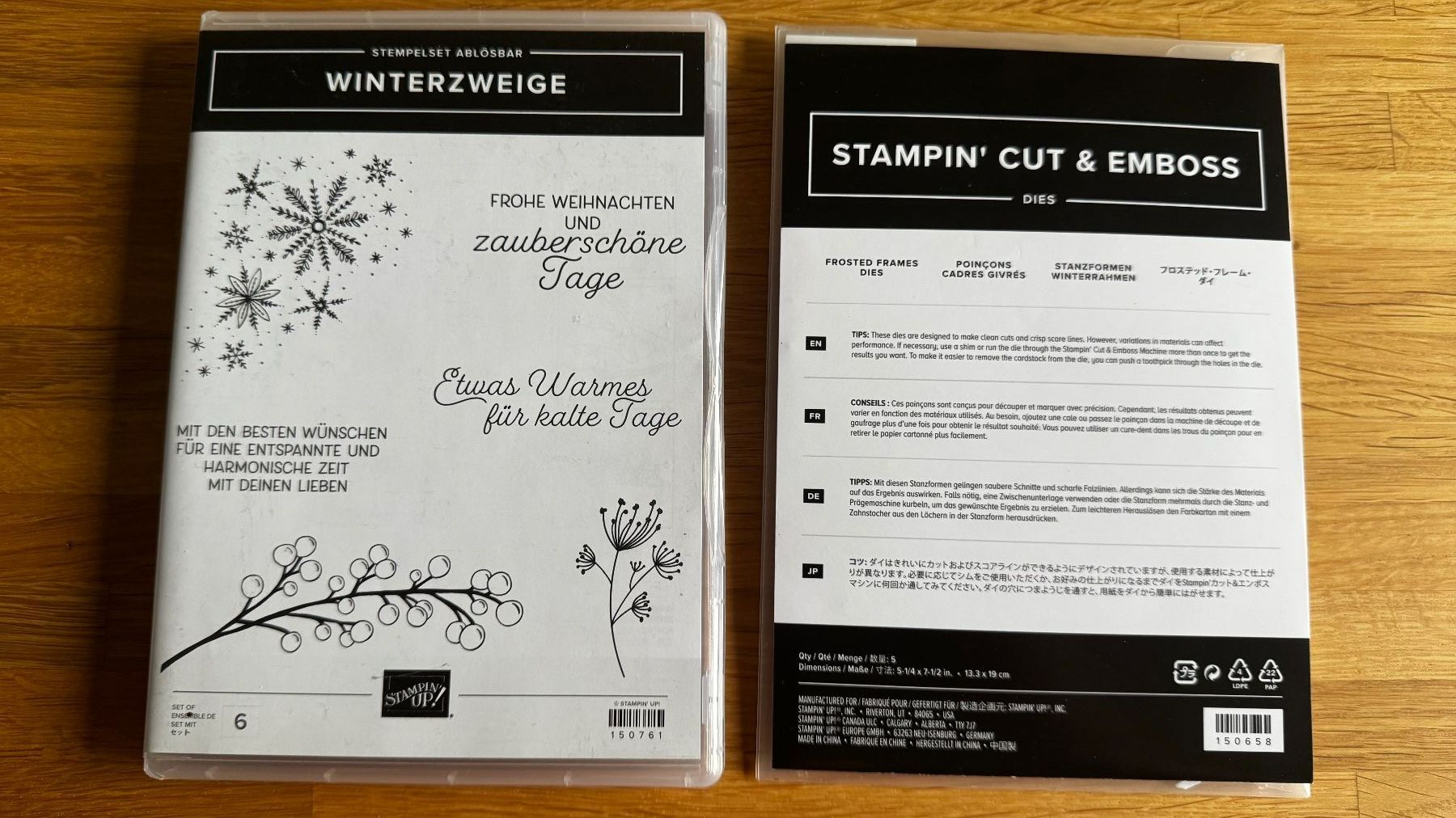Stampin' up! Tampons: Stampin Up / Winterzweige / A – D'occasion à Neukirch (Egnach) par muolen