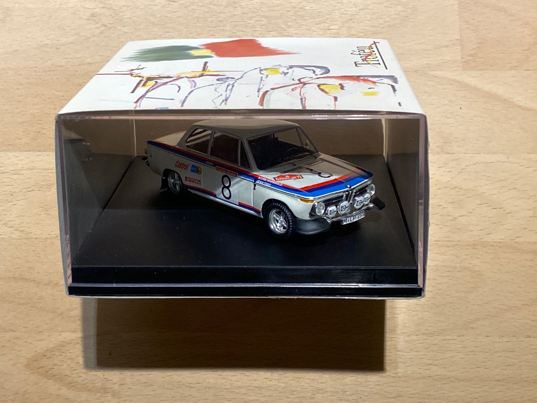 BMW Modellautos: Troféu BMW 2002 Ti - 1/43 #8 – Neu (gemäss Beschreibung) aus Stüsslingen von leo_nzh6 6