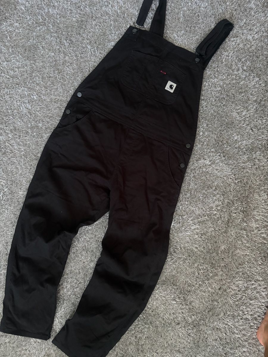 Carhartt Tute: Carhartt WIP Bib Overall, Black – Usato da Brislach venduto da edu_t6pq