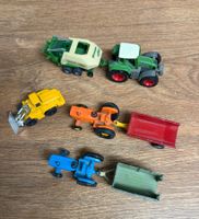 Spielzeug-Traktoren & Anhänger Konvolut, gut erhalten! 🚜