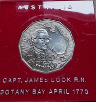 AUSTRALIEN 50 CENTS 1970 UNZ.