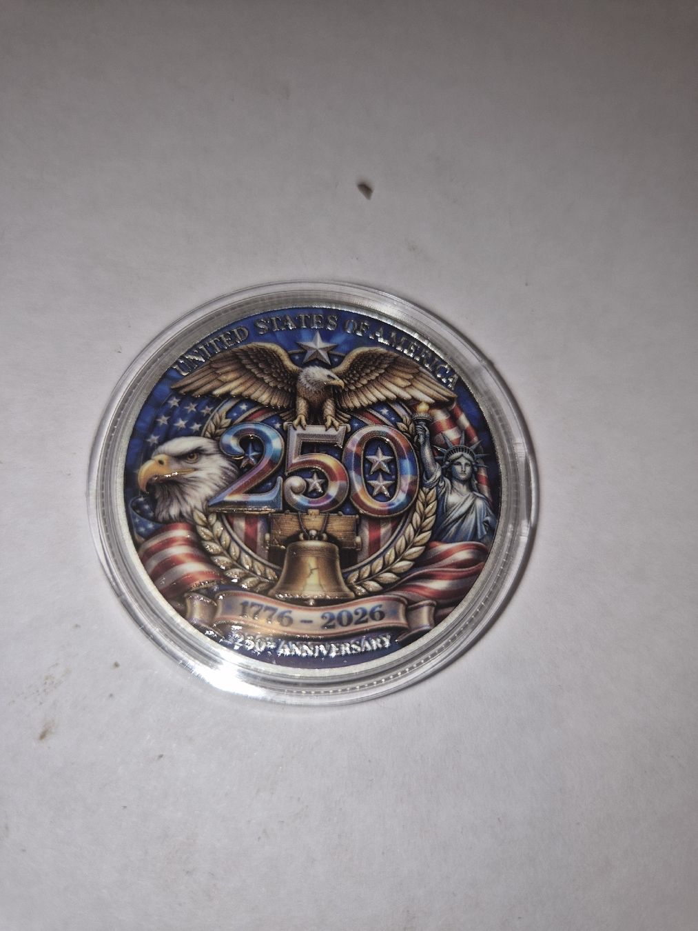 Tutti le monete: Pièce commémorative 250 ans USA – Nuovo (secondo la descrizione) da Senèdes venduto da hen_fw8b 1