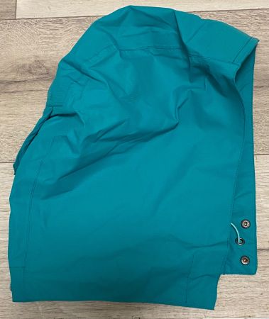 Neue ungetragene Kapuze zu Jacke Maier Sports in türkis-grün