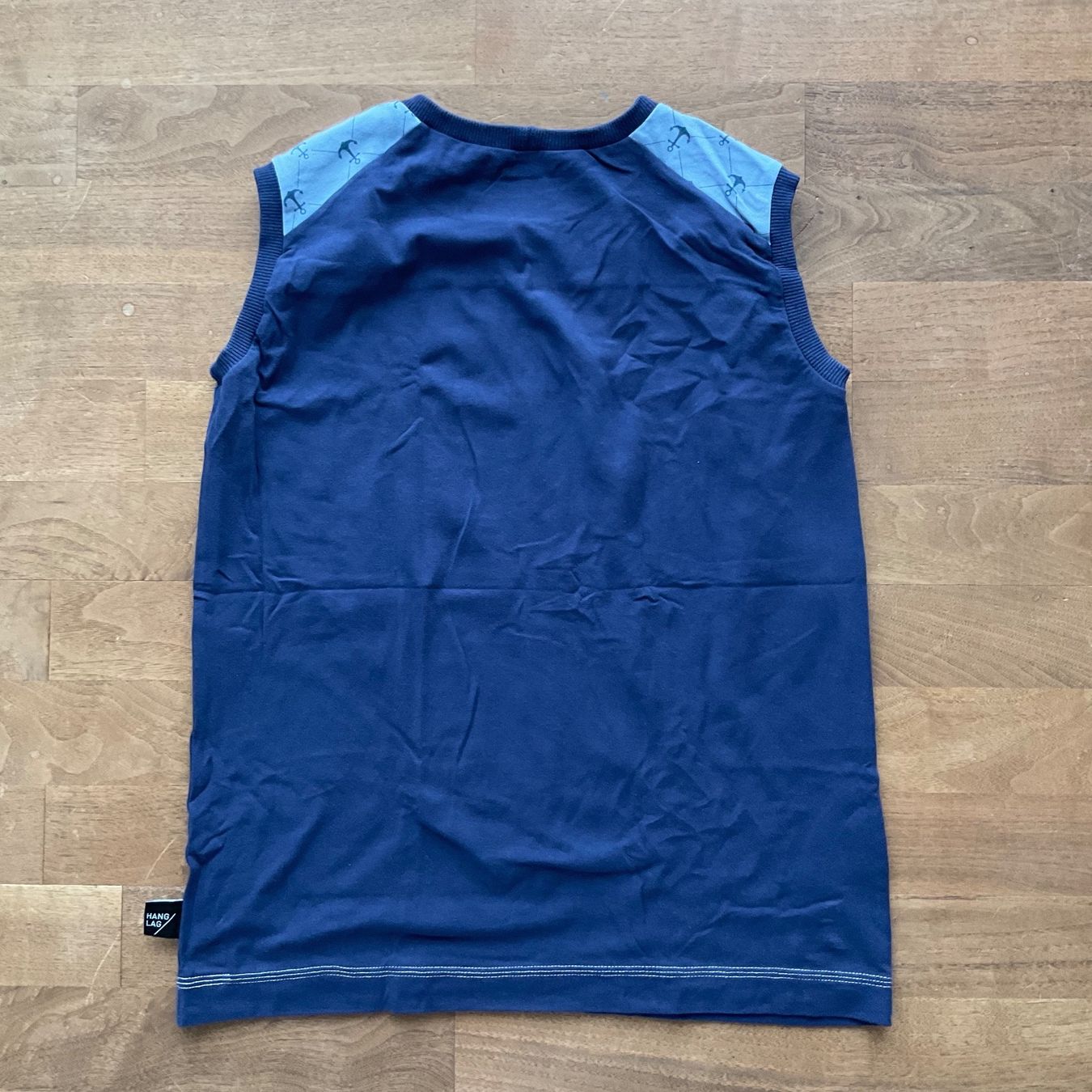 Camicie, T-shirt & Polo: Trägershirt, Anker, Selfmade, Gr. 158/164 – Usato da Wattwil venduto da Marlan3 1