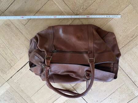 Massimo Dutti Weekender Leder