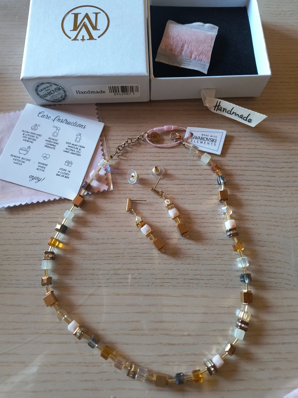 Sonstiger Schmuck: Wunderschönes handgefertigtes Schmuckset – Neu (gemäss Beschreibung) aus Neuhausen am Rheinfall von VALAMA 4