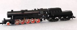 Märklin 88834 Miniclub Z, ÖBB BR 52 Dampflok Wannentender