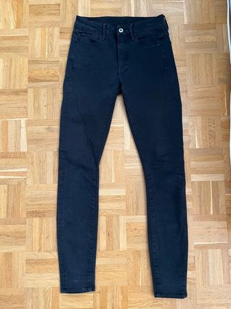 G Star Schwarze Jeans Hose 26/32