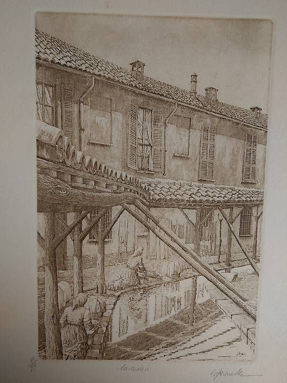 Grafica & Litografie: Lithografie _ litografia – Usato da Bremgarten AG venduto da BenjaB