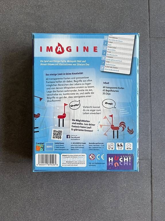 Giochi: Brettspiel: Imagine (OVP) – Usato da Schlieren venduto da elisa_zh 1