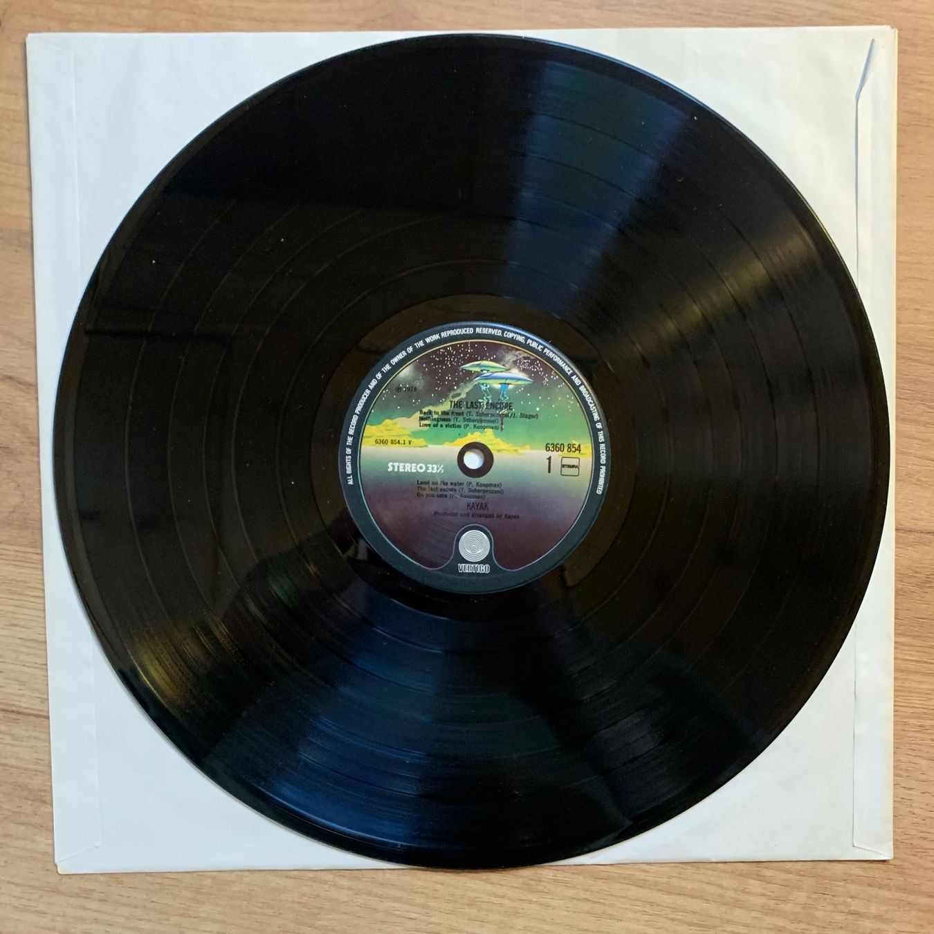 Dischi in vinile: KAYAK - THE LAST ENCORE...OG NL 1976...EX/VG+ – Usato da Gals venduto da Diskopatshop 3