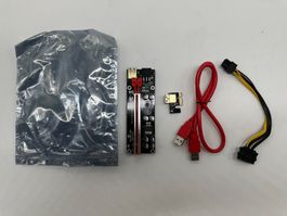 20x Mining Riser – 8 Capacitor - GPU, 60cm, NEU