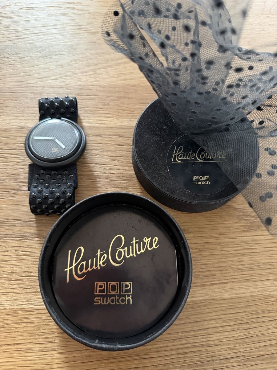 Swatch Orologi: POP Swatch Spezial 1989 Coco Noir, Blanc de Blanc – Nuovo (secondo la descrizione) da Basel venduto da Touri94 4