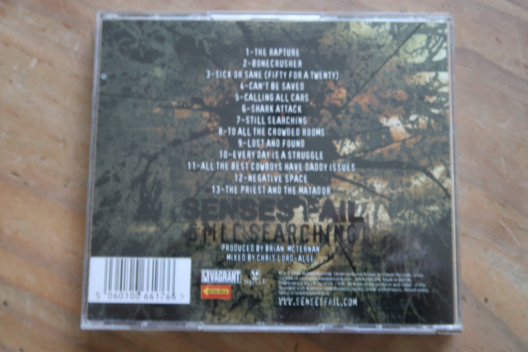 CDs: SENSES FAIL - STILL SEARCHING - CD + BONUS DVD – Gebraucht aus Basel von Patiscat 1