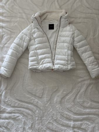 Doudoune blanche chaude d'hiver, taille XL, comme neuve