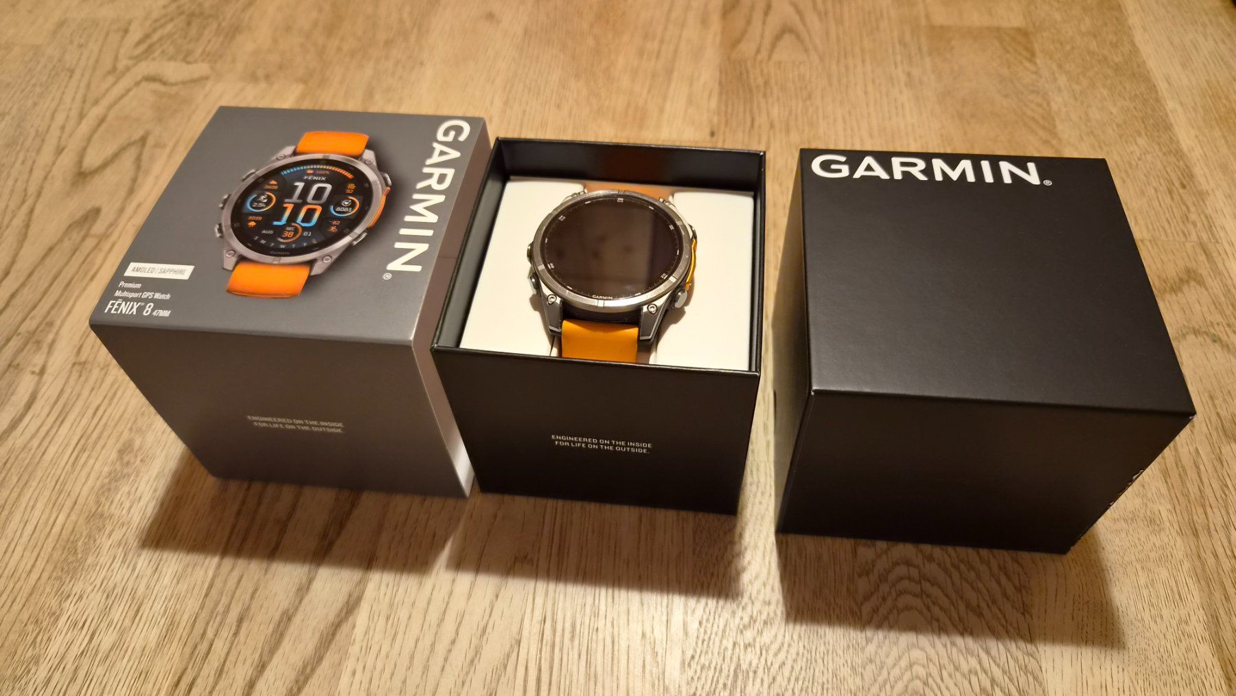 Garmin Smartwatch: fēnix® 8 – 47 mm, AMOLED – Gebraucht aus Sachseln von Raes