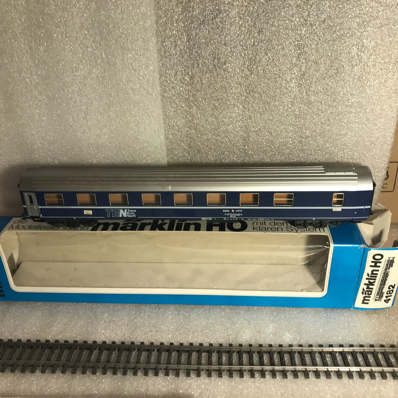 Märklin Modellini di ferrovie: SBB TEN Nachtzugwagen – Usato da Bad Ragaz venduto da alfonskarrer