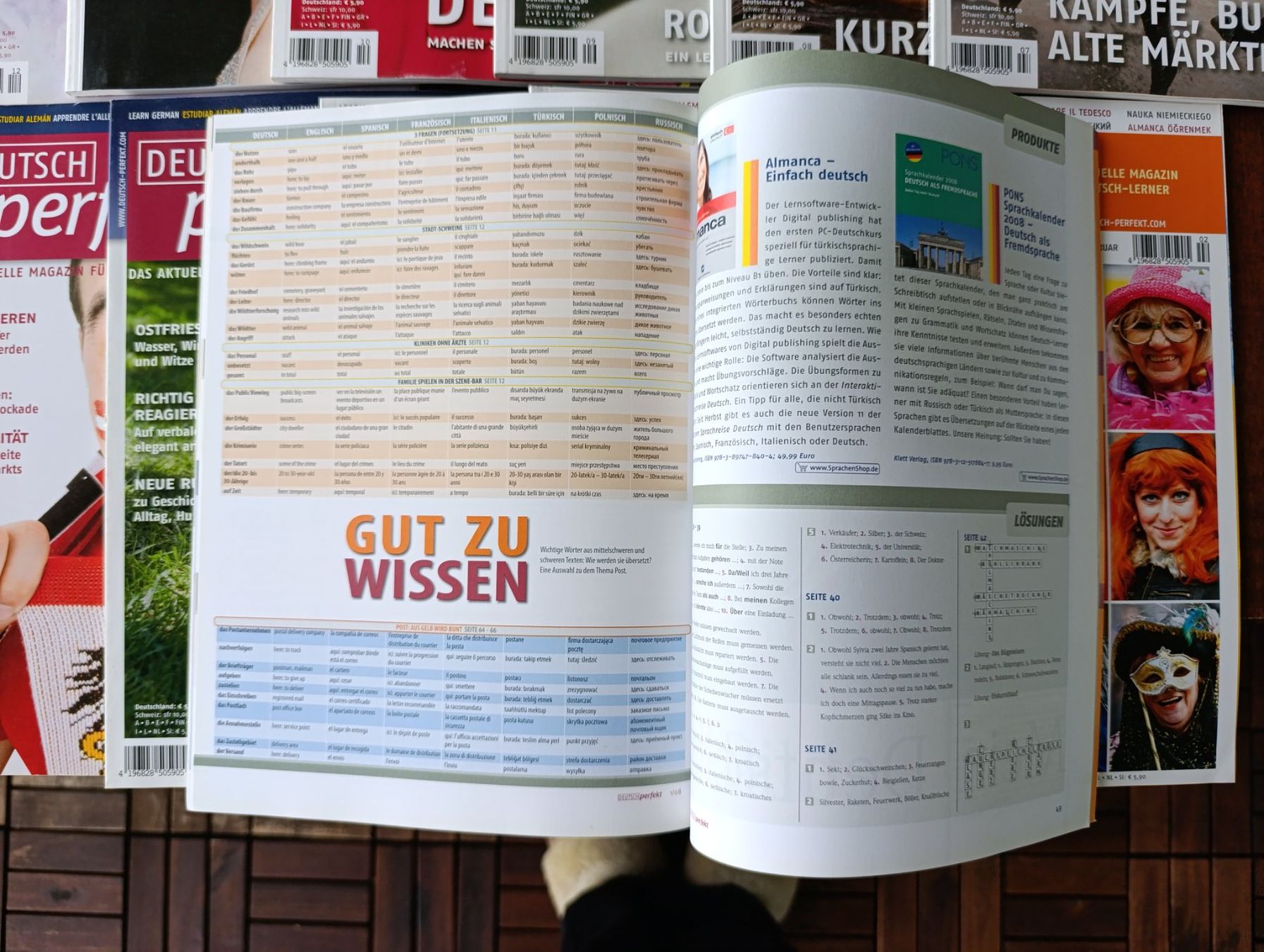 Zeitschriften & Magazine: Deutsch Perfekt, Ausgaben 1-12/2008 – Neu (gemäss Beschreibung) aus Zürich von mir_2kjl 3