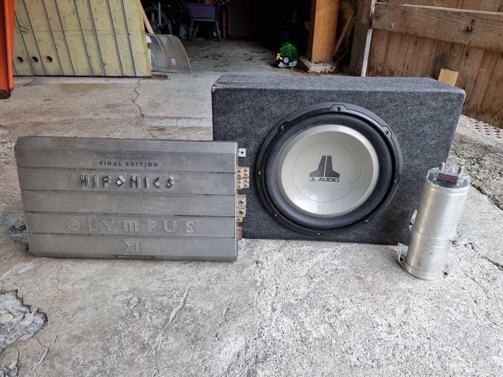 JL Audio Subwoofer / Hifonics Verstärker / Kondensator Kaufen auf Ricardo