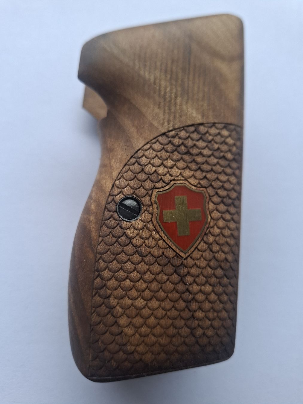Articoli in legno: Nussbaum Griffschalen für die Sig P210 – Nuovo (secondo la descrizione) da Rothrist venduto da griffe 1