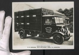Fotografie Lastwagen Morris mit W.H. God