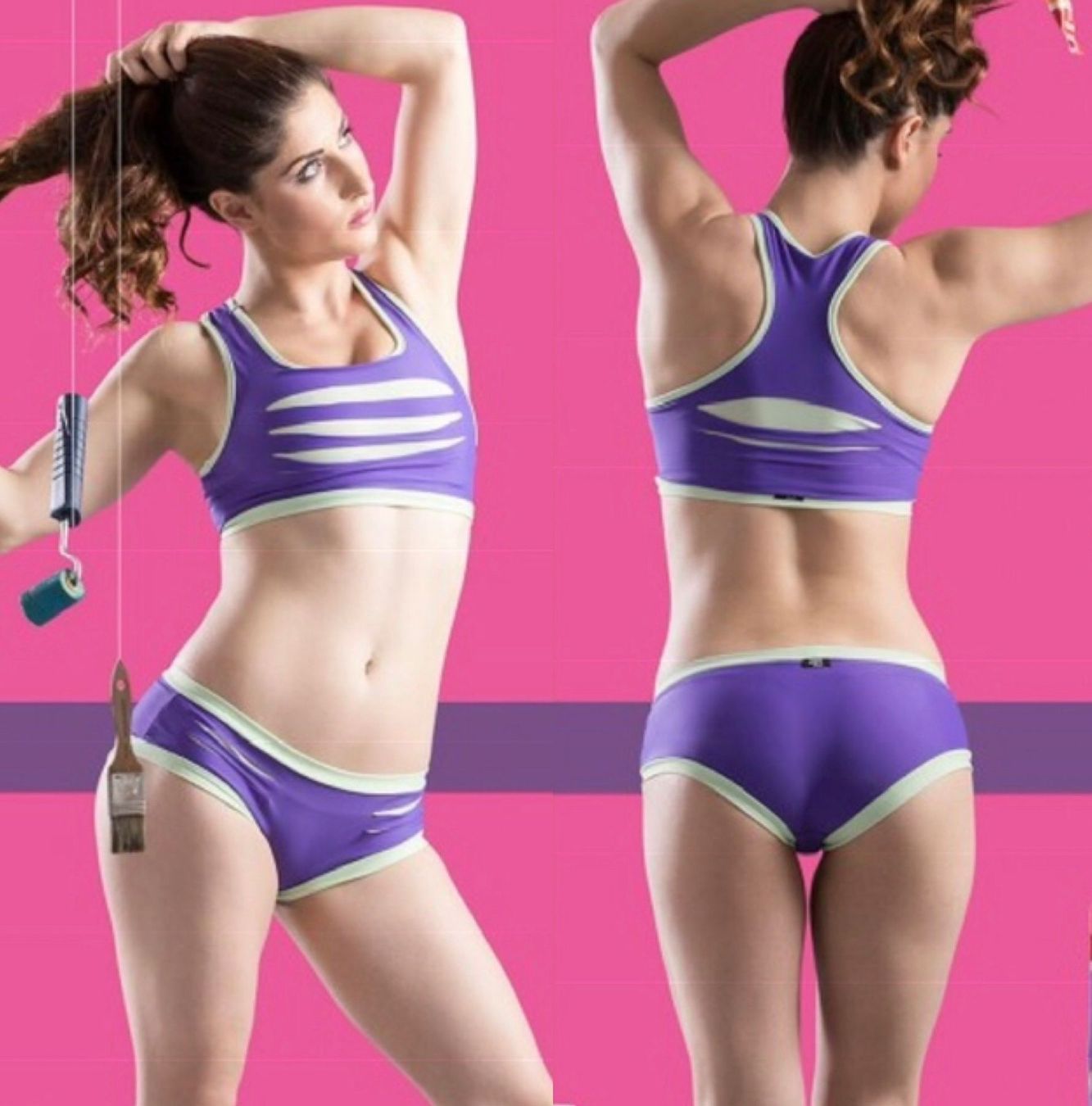 Top: Pole Dance Set Gr. M Top + Shorts NEU! – Nuovo (secondo la descrizione) da Rüfenacht BE venduto da anelesa 1