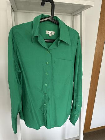 COS Bluse grün Shirt 38 M L