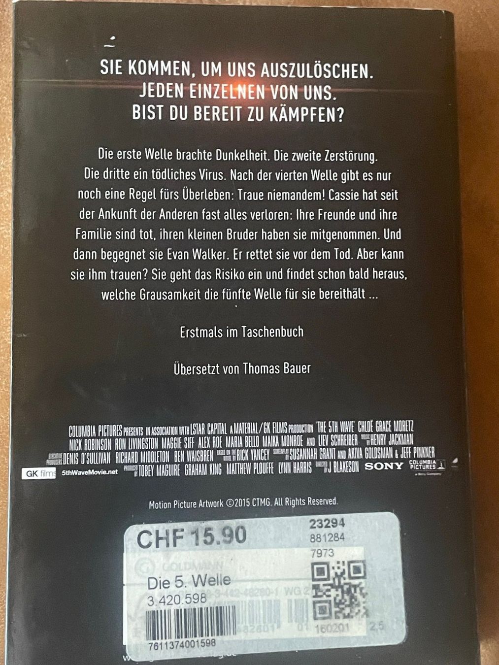 Libri: Die 5. Welle -- Rick Yancey – Usato da Oberiberg venduto da Cheyha 1