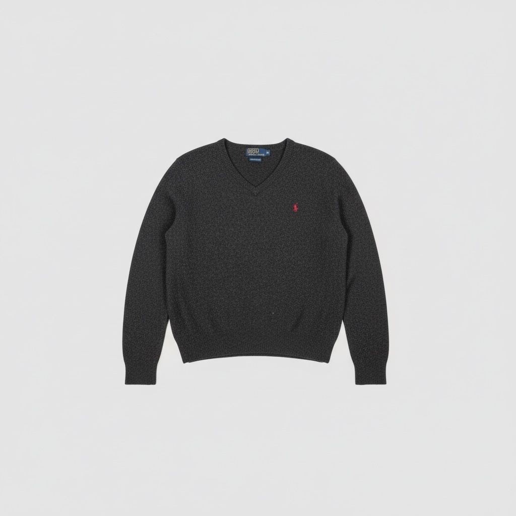 Ralph Lauren Maglioni & Felpe: Pull col V en laine Ralph Lauren Gris - S – Nuovo (secondo la descrizione) da Hauterive NE venduto da Leo_o
