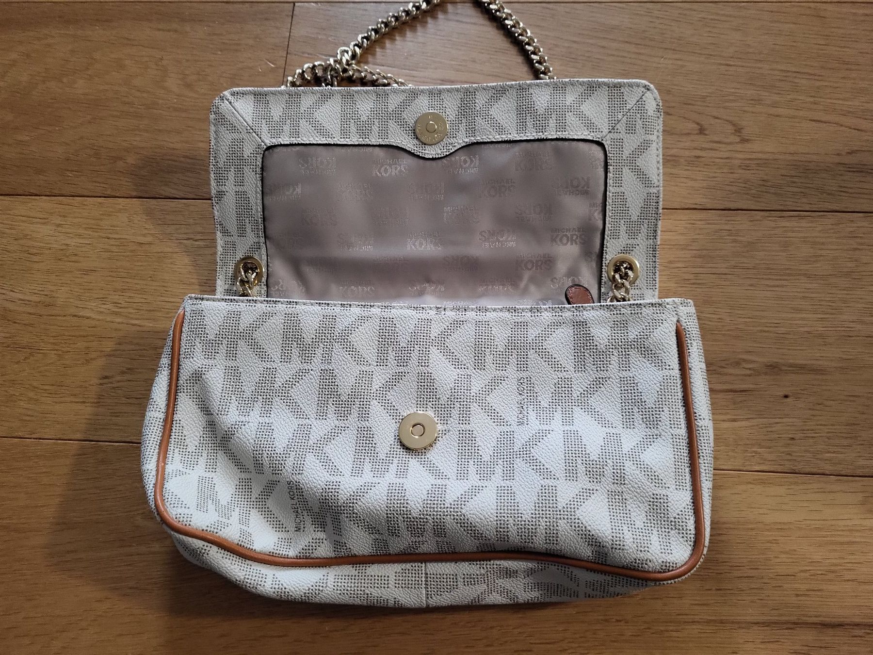 Michael Kors Borse da donna: Clutch, MICHAEL KORS, beige – Usato da Rotkreuz venduto da Siibli 3