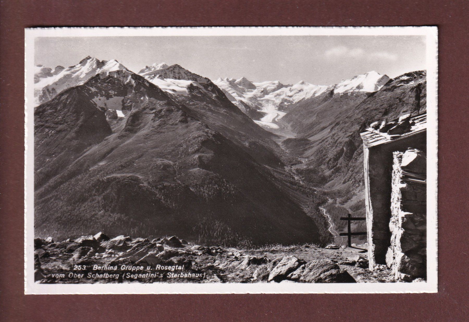 Cartoline postali: BERNINA-GRUPPE – Usato da Pully venduto da nicecards