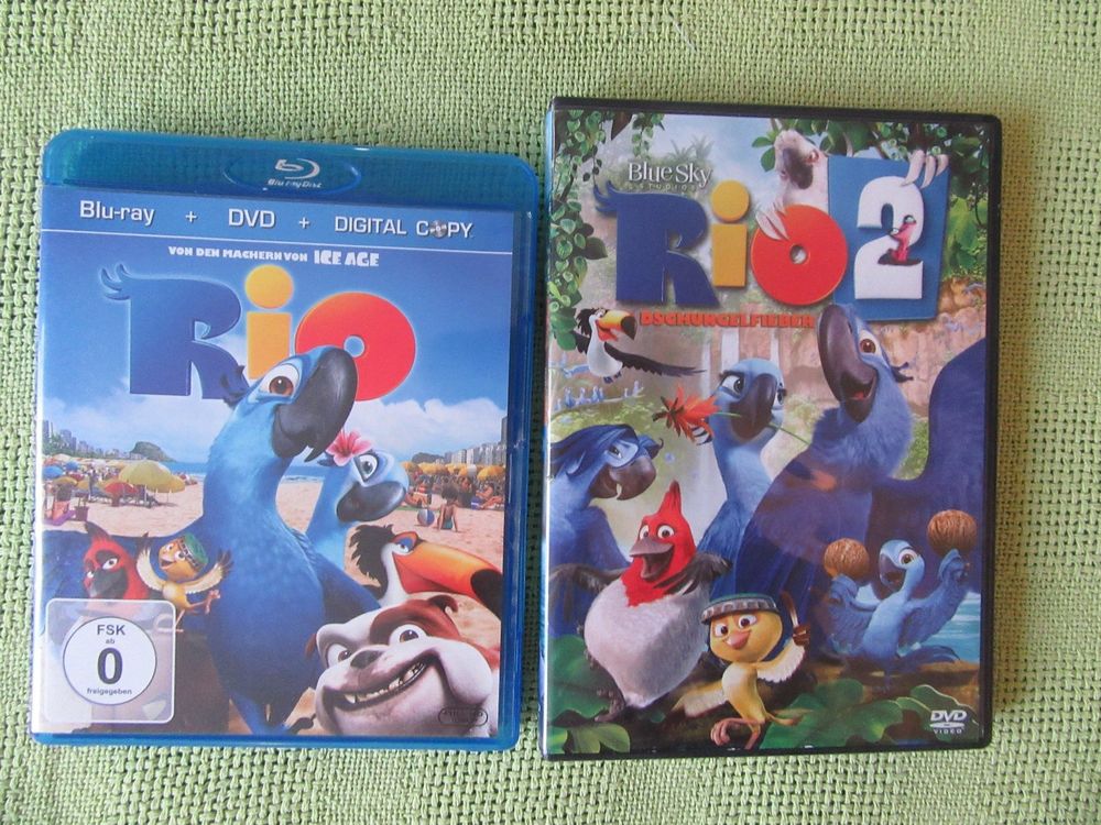 Rio +Rio 2 , Set DVD's | Kaufen auf Ricardo