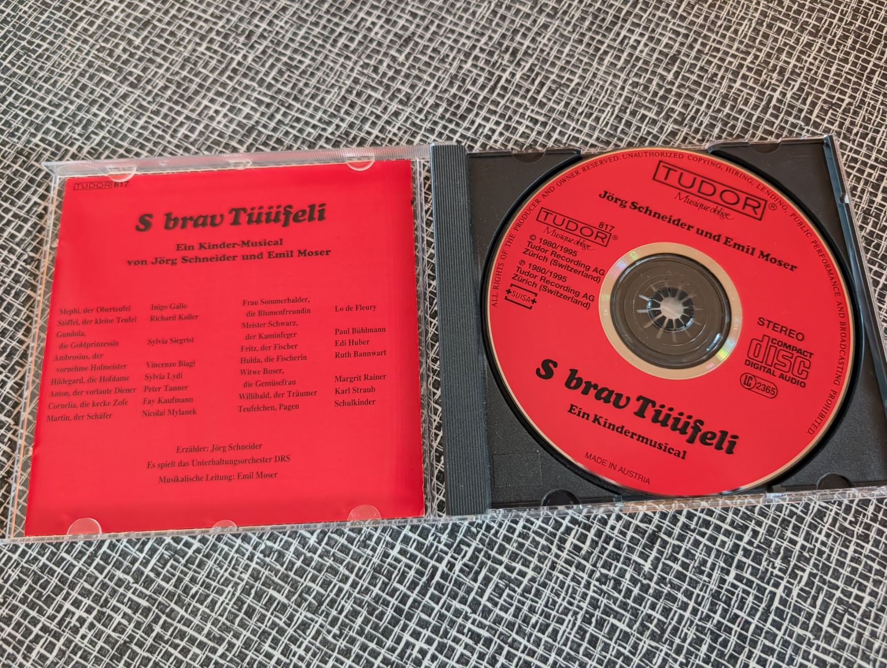 CD: CD S brav Tüüfeli Jörg Schneider – Usato da Nänikon venduto da Haexli_70 1