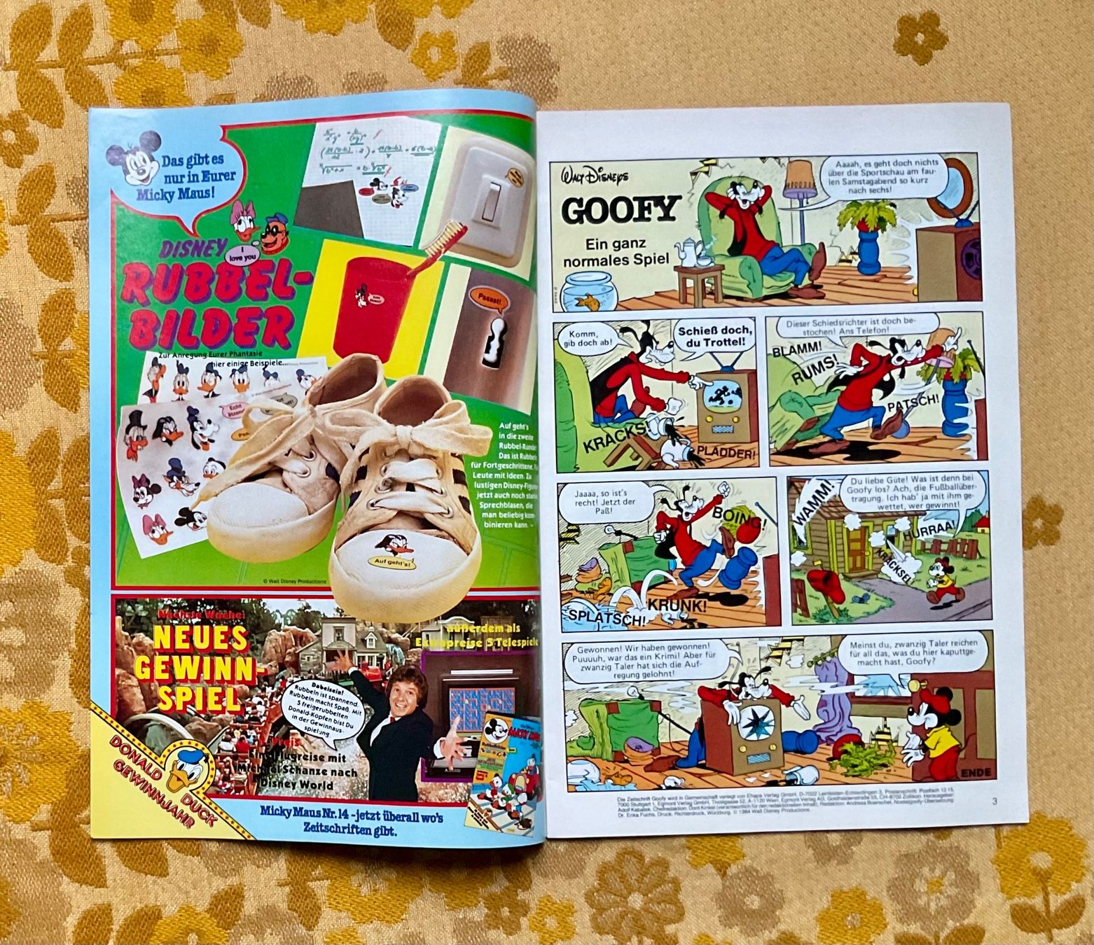 BD: Goofy Heft Nr 4 von 1984 – D'occasion à Endingen par nathan05 1