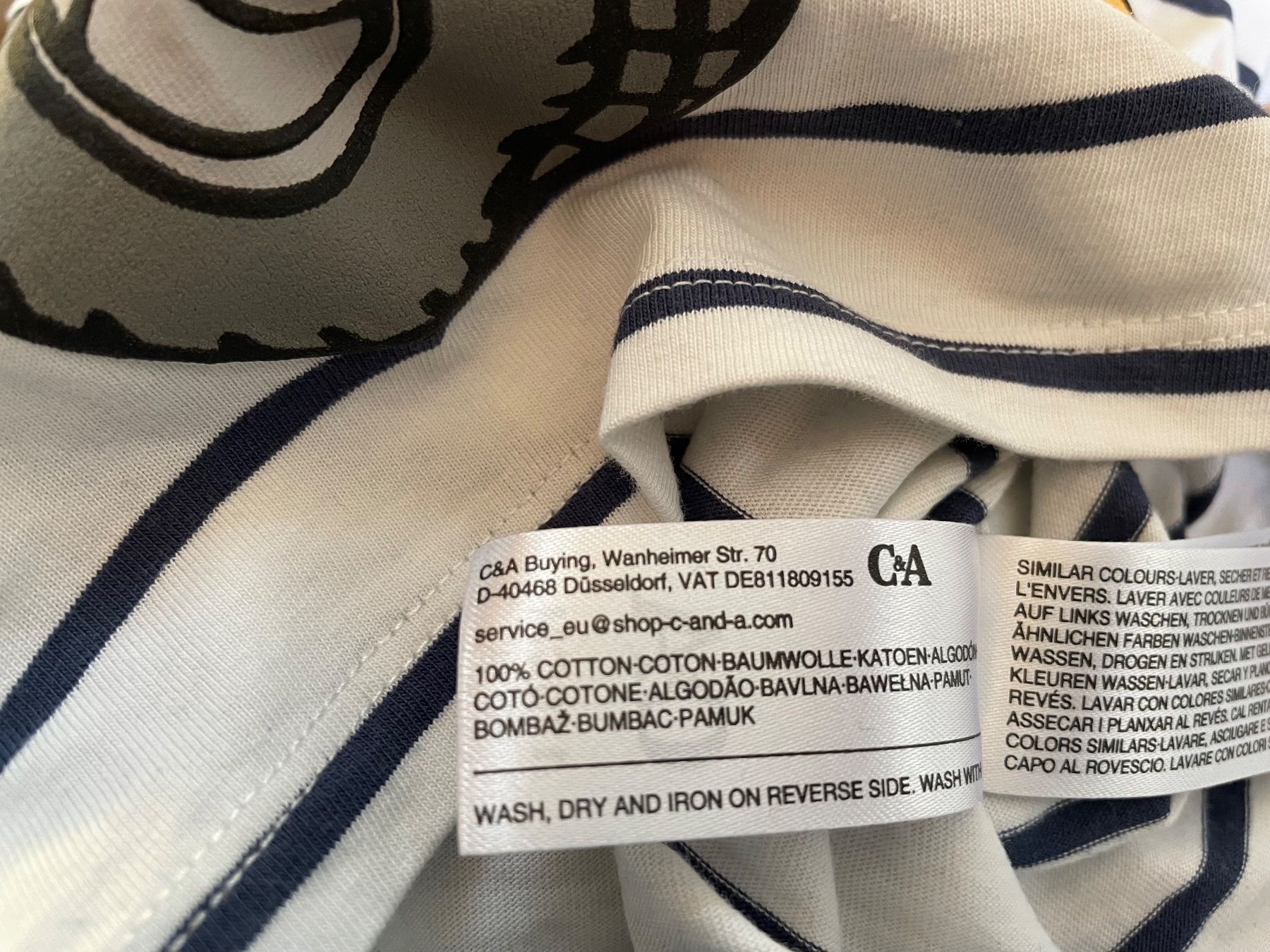 C&A Maglioni & Felpe: Langarmshirt Gr 110 NEU – Nuovo e nell'imballaggio originale da Hüntwangen venduto da fra_7nd2 2