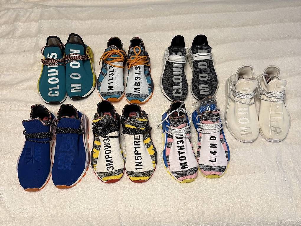 Scarpe da uomo: ADIDAS NMD Human Race / grau – Usato da Biel/Bienne venduto da http.tanja 4
