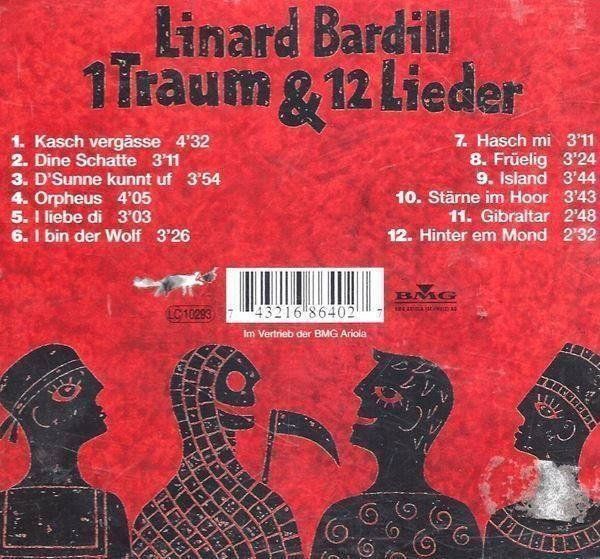 CD: Linard Bardill 1 TRAUM & 12 LIEDER CD – Usato da Kandergrund venduto da Sososo 1