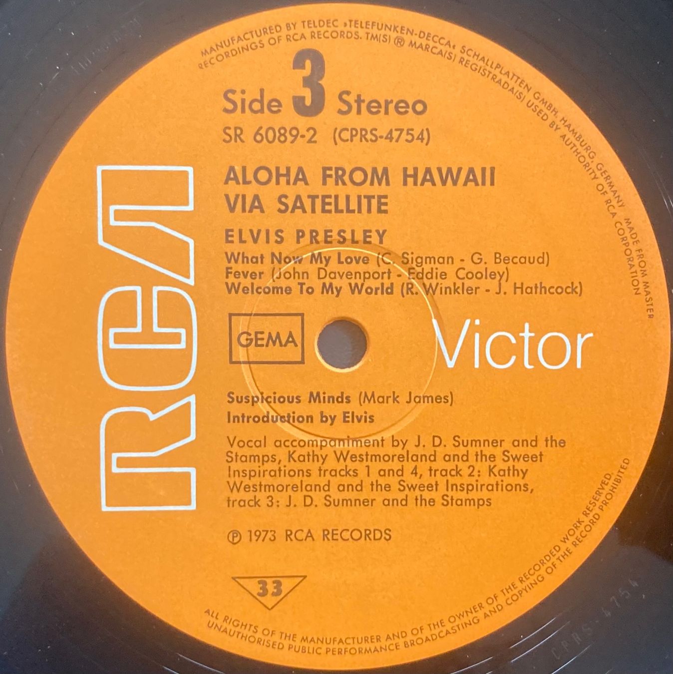Schallplatten: ELVIS PRESLEY - ALOHA FROM HAWAII VIA SATELITTE – Gebraucht aus Poliez-Pittet von Newtown-Records 3